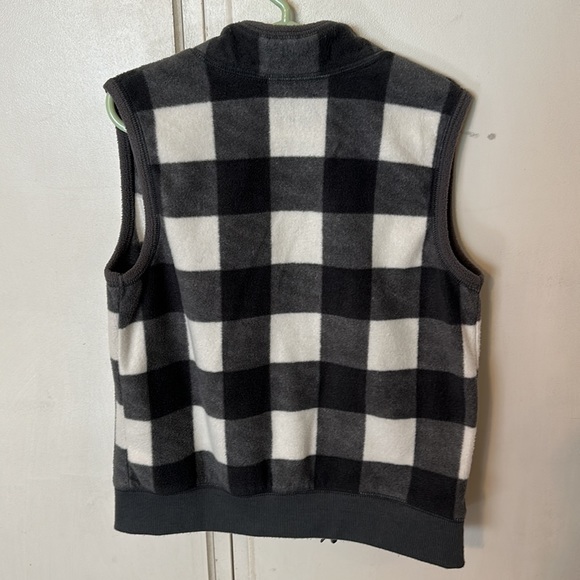 Boys Jumping Beans Checked Microfleece Vest - Picture 7 of 8